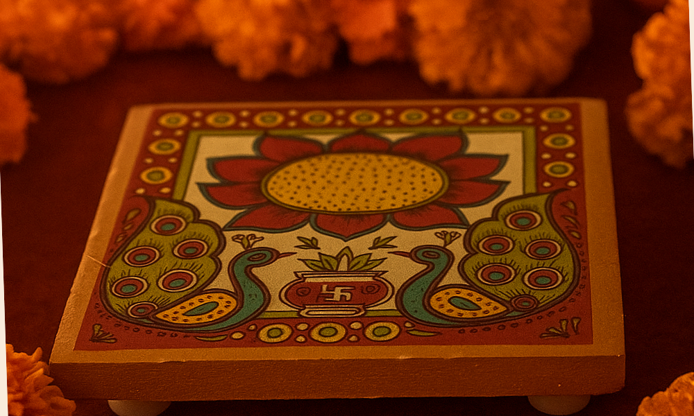 Wooden Chowki